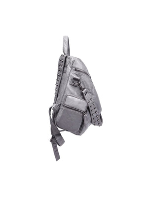 Studded Metallic Backpack - thumbnail 8