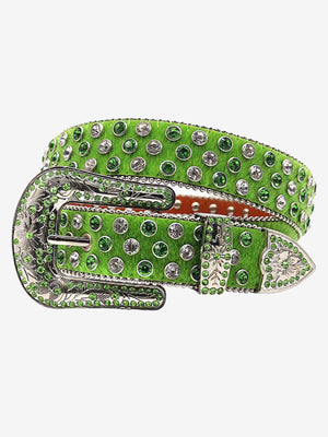 Punk High-End Diamond-Studded Street Hip-Hop Belt - thumbnail 3