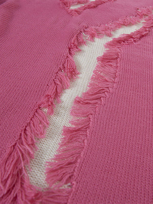 Vintage Street Distressed Ripped Knit Sweater - thumbnail 30