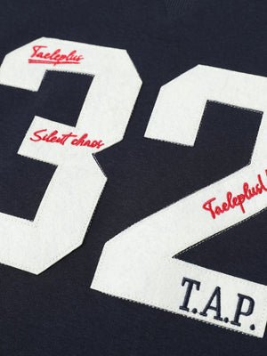 Retro Patch Embroidery Sweatshirt - thumbnail 3