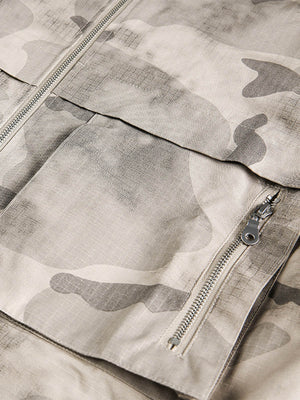 Street Retro Camouflage Military Jacket - thumbnail 7
