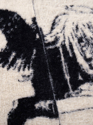 Street Subculture Angel Jacquard Cardigan Sweater - thumbnail 10