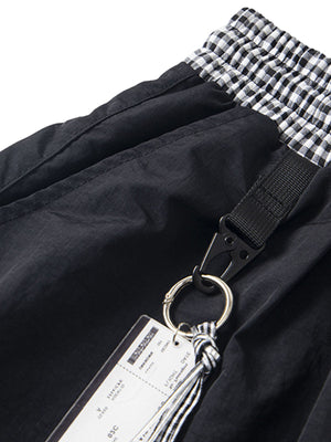 Double Waist Drawstring Baggy Cargo Pants - thumbnail 4