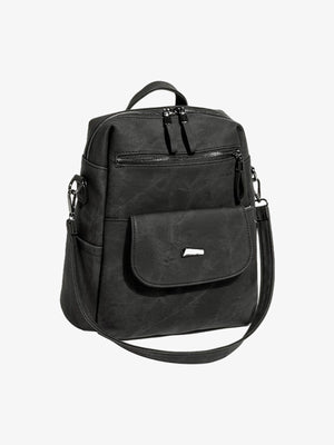 Suede Simple Dual-Use Large Capacity Backpack - thumbnail 5