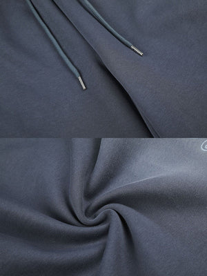 Faded sweatpants – Drawstring and fabric close-up | XoKool