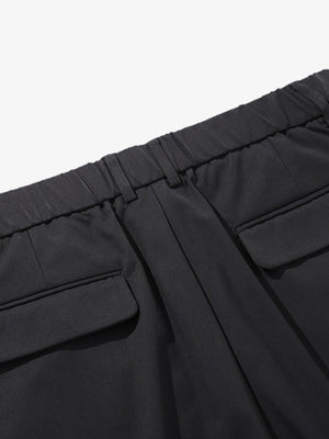 Pleated Drape Bootcut Suit Pants - thumbnail 14