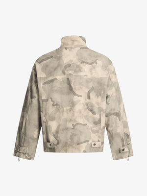 Street Retro Camouflage Military Jacket - thumbnail 2