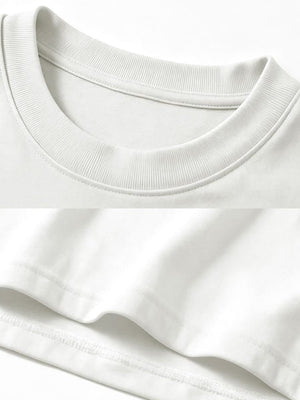 Gothic layered long sleeve shirt – neckline + hem close-up | XoKool