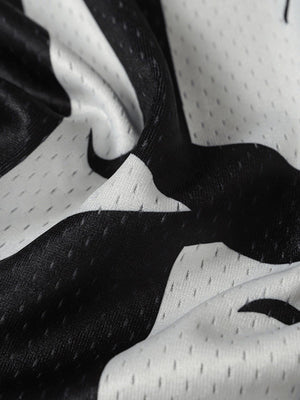 Mesh football jersey – mesh print close-up | XoKool