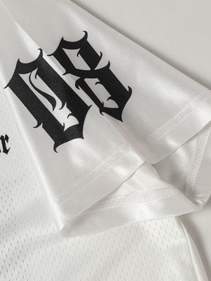 Mesh football jersey – sleeve number close-up | XoKool