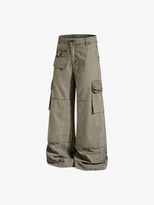 Cargo pants – Olive, side | XoKool