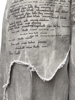 Grunge Cargohose – Schriftzug-Patch im Detail | XoKool