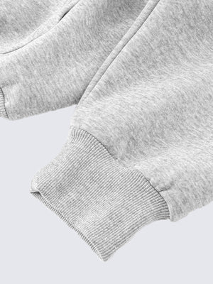 Hoodie bufanda de cuadros – detalle del puño | XoKool