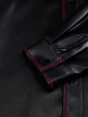 Original Embroidered Leather Shirt - thumbnail 11