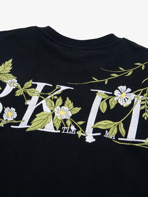 Floral Embroidered Oversized Short Sleeve T-Shirt - thumbnail 10