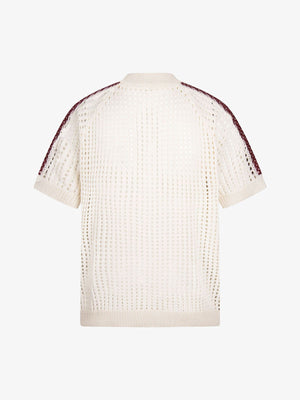 Mesh Zip-Up Sports Jersey Short Sleeve Shirt - thumbnail 20