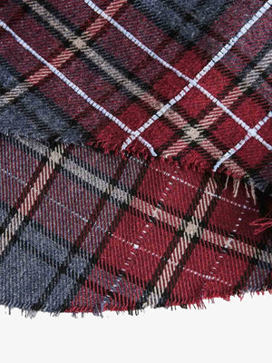 Retro Faux Two-Piece Plaid Shirt - thumbnail 10