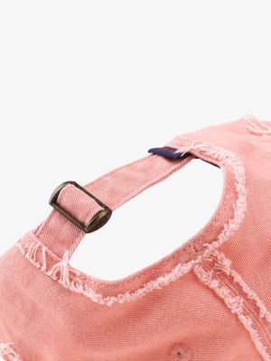 Distressed Denim Baseball Cap - thumbnail 10