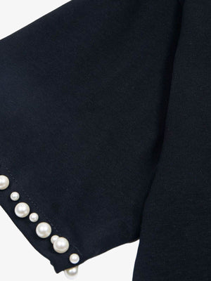 T-Shirt mit Perlen-Schriftzug – Detailansicht | XoKool