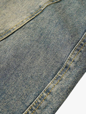 Drawstring barrel jeans – seam close-up | XoKool