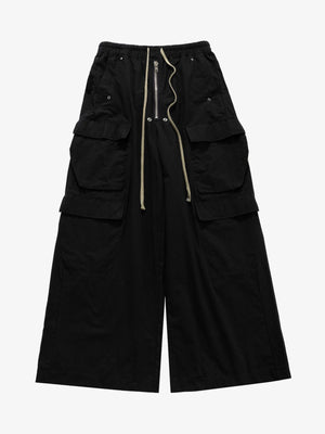 Wide leg cargo pants – front view flat alt | XoKool