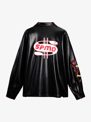Original Embroidered Leather Shirt - thumbnail 15