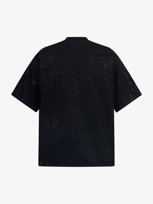 Retro Heavy Starry Sky Print Font Design Short-sleeved T-shirt - thumbnail 2