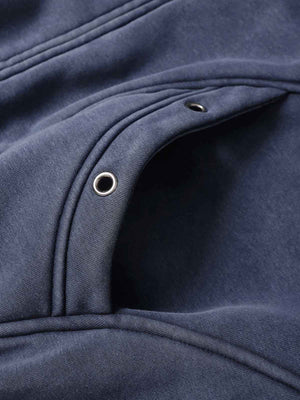 Wasteland Style Washed Zipper Up Sweatshirt - thumbnail 11