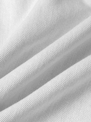 Deconstructed Split Contrast Stitching Scimitar Jorts - thumbnail 11
