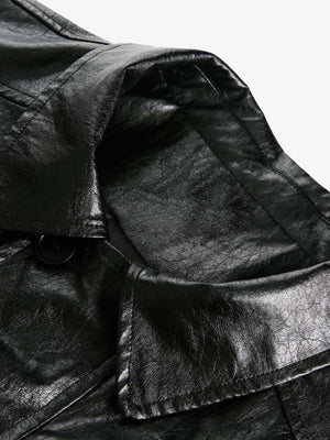 Retro Motorcycle PU Leather Jacket - thumbnail 11