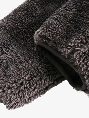 Fur Hooded Quilted Sherpa Jacket - thumbnail 16