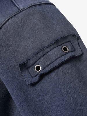 Wasteland Style Washed Zipper Up Sweatshirt - thumbnail 12