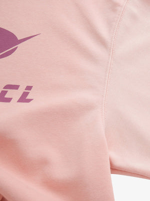 Washed Halbmond Hoodie – Ärmelprint Nahaufnahme | XoKool