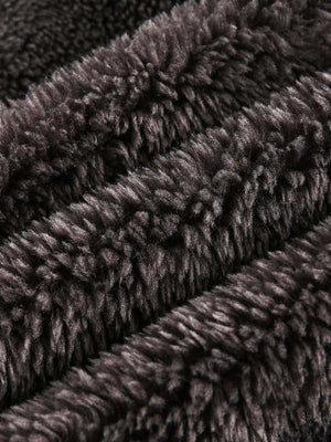 Fur Hooded Quilted Sherpa Jacket - thumbnail 18