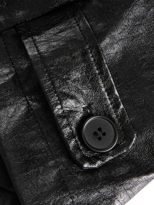 Retro Motorcycle PU Leather Jacket - thumbnail 13