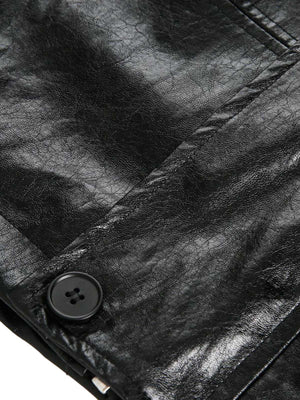 Retro Motorcycle PU Leather Jacket - thumbnail 14