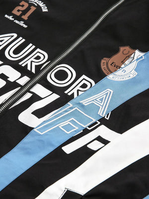 Color Block Windbreaker – Brustprint im Detail | XoKool