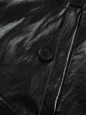 Retro Motorcycle PU Leather Jacket - thumbnail 15