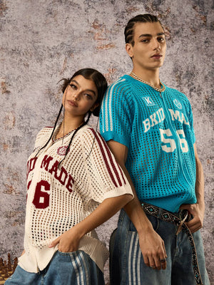 Mesh Zip-Up Sports Jersey Short Sleeve Shirt - thumbnail 3