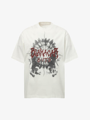 Distressed Batik Graphic T-Shirt - thumbnail 1