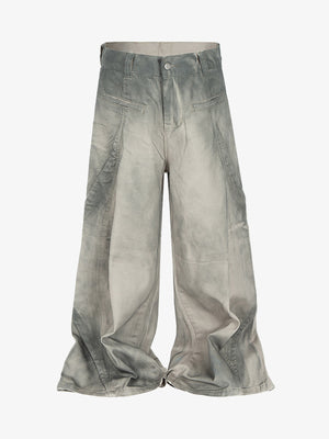 Retro Dirty Dye Baggy Pants - thumbnail 1