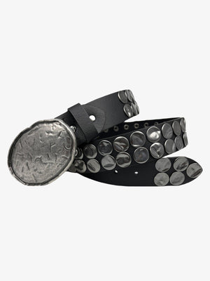 Retro Rivet Punk Style Belt - thumbnail 1