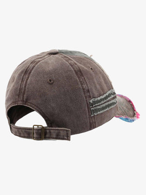 Two-tone cap – back view with buckle strap | XoKool