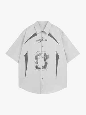Graphic Jersey Short Sleeve Shirt - thumbnail 3