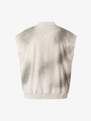 Vintage Washed Graphic Distressed Vest - thumbnail 2