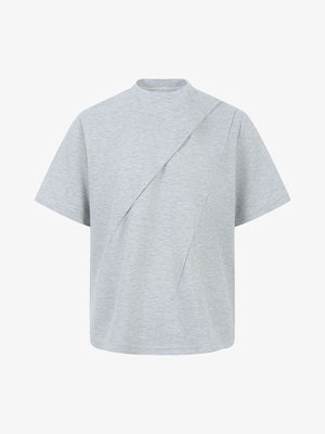 Classic Tailoring Pleated T-shirt - thumbnail 6
