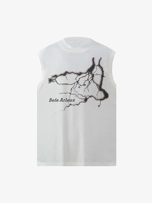 Bold Lightning Graphic Vest - thumbnail 4