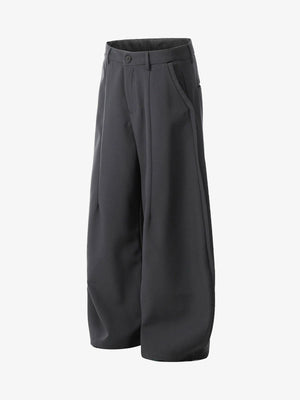 Retro Drape Barrel Suit Pants - thumbnail 3