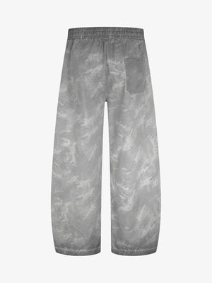 Retro Dirty-Dyed Paratrooper Barrel Pants - thumbnail 2