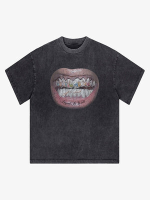 Grillz Graphic T-Shirt – Detailansicht | XoKool
